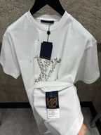 Tricou alb LV Regatta Motif