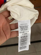 Tricou supradimensionat alb cu imprimeu