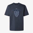 Tricou bleumarin cu emblemă
