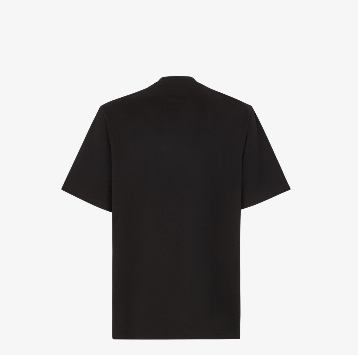 Tricou negru cu fermoar la buzunar