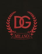 Tricou DG Milano Logo Broderie Negru