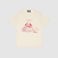GUC X Disney Micky and Minnie White T-shirt - Styledistrict