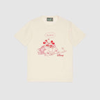GUC X Disney Micky and Minnie White T-shirt - Styledistrict