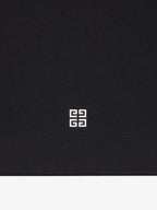 Tricou 4G Stars negru din bumbac