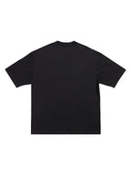 Tricou Mirror Print Black supradimensionat