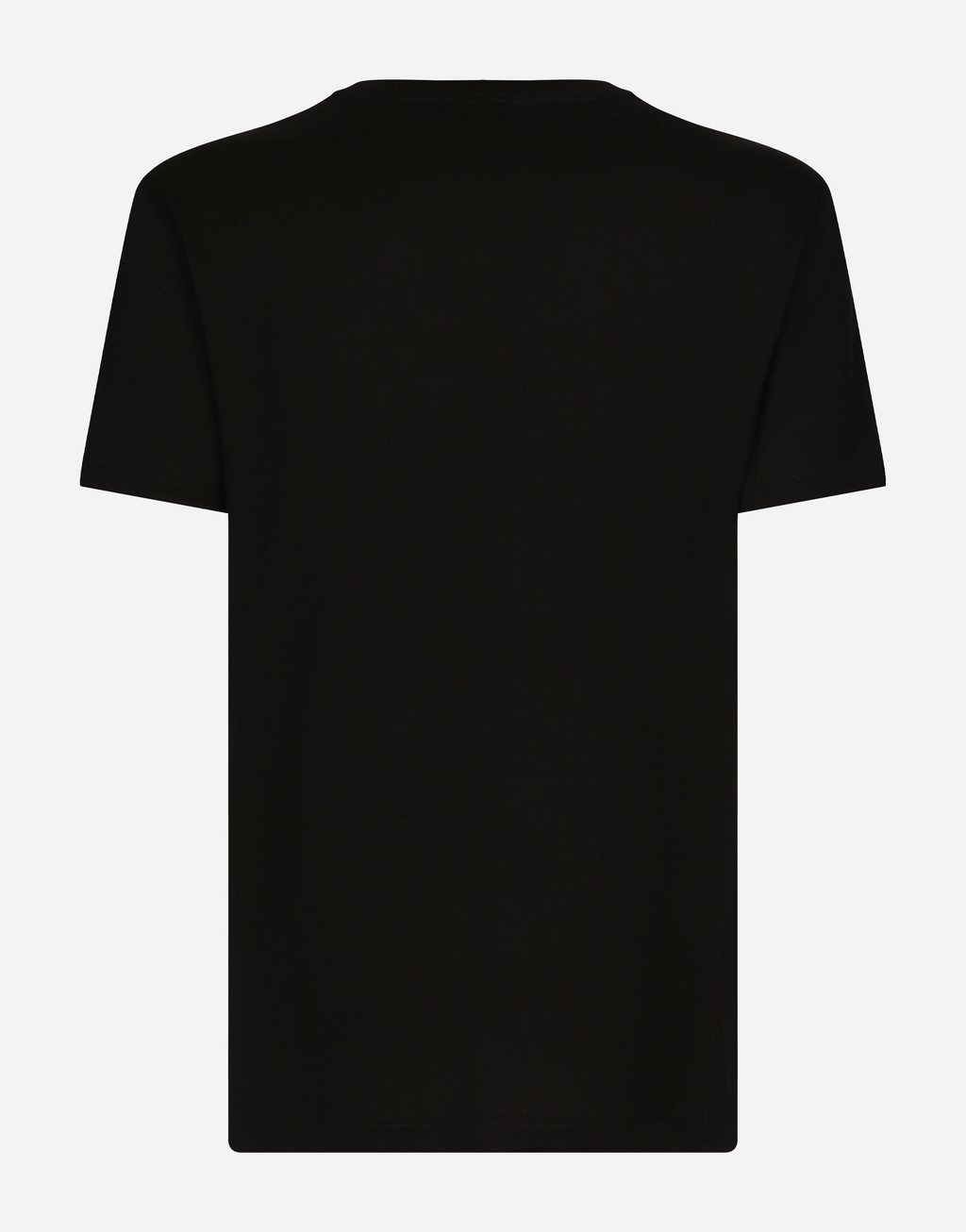 Tricou din bumbac negru cu imprimeu logo
