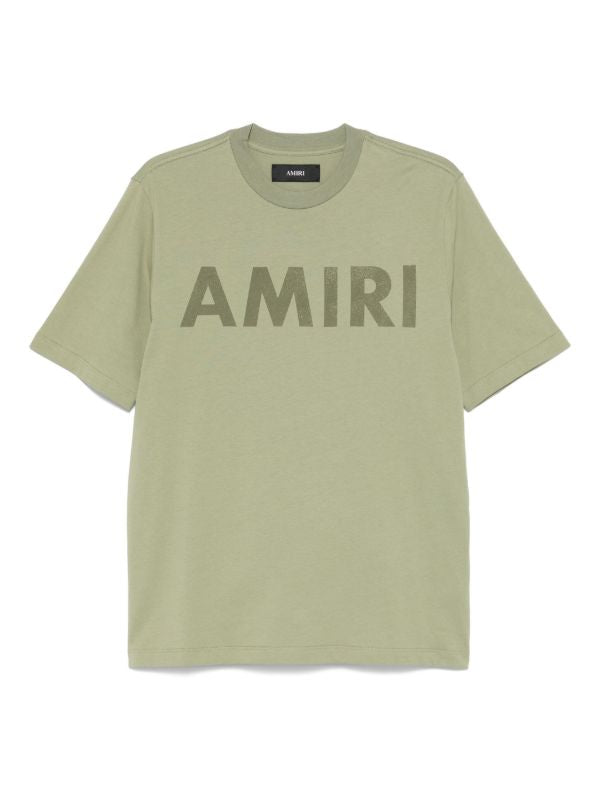 Stencil Logo Olive Green T-shirt