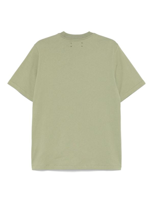 Stencil Logo Olive Green T-shirt