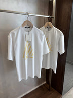 The Voilier Embroidered White Oversize T-shirt