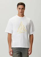 The Voilier Embroidered White Oversize T-shirt