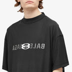 Tricou negru AI Logo Inside Out