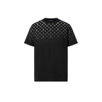 Tricou din bumbac negru LV Icons Gradient