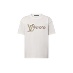 Tricou alb brodat pentru îndrăgostiți