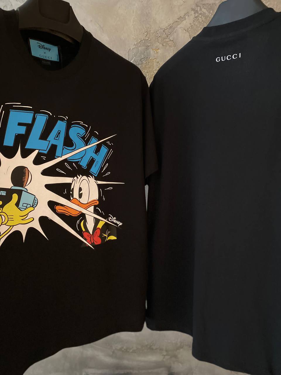 Tricou oversize Disney Donald Duck Flash, negru