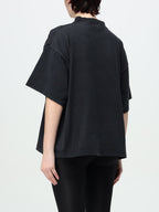 I LOVE PARIS BLACK CROP TOP TRICOU