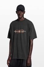 BB ICON STENCIL NEGRU FADED TRICOU