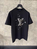 Tricou negru LV Regatta Motif