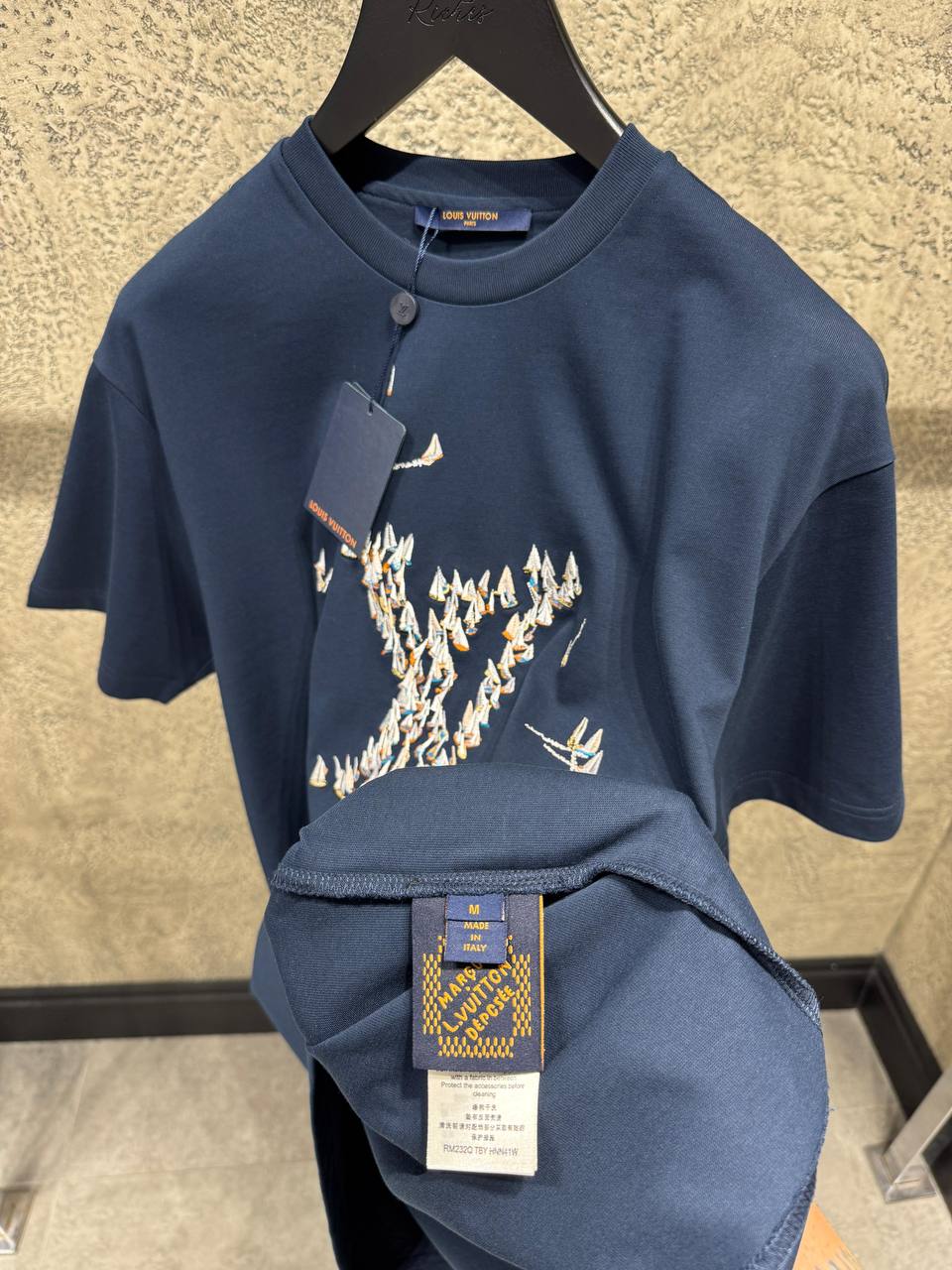 Tricou LV Regatta Motif albastru