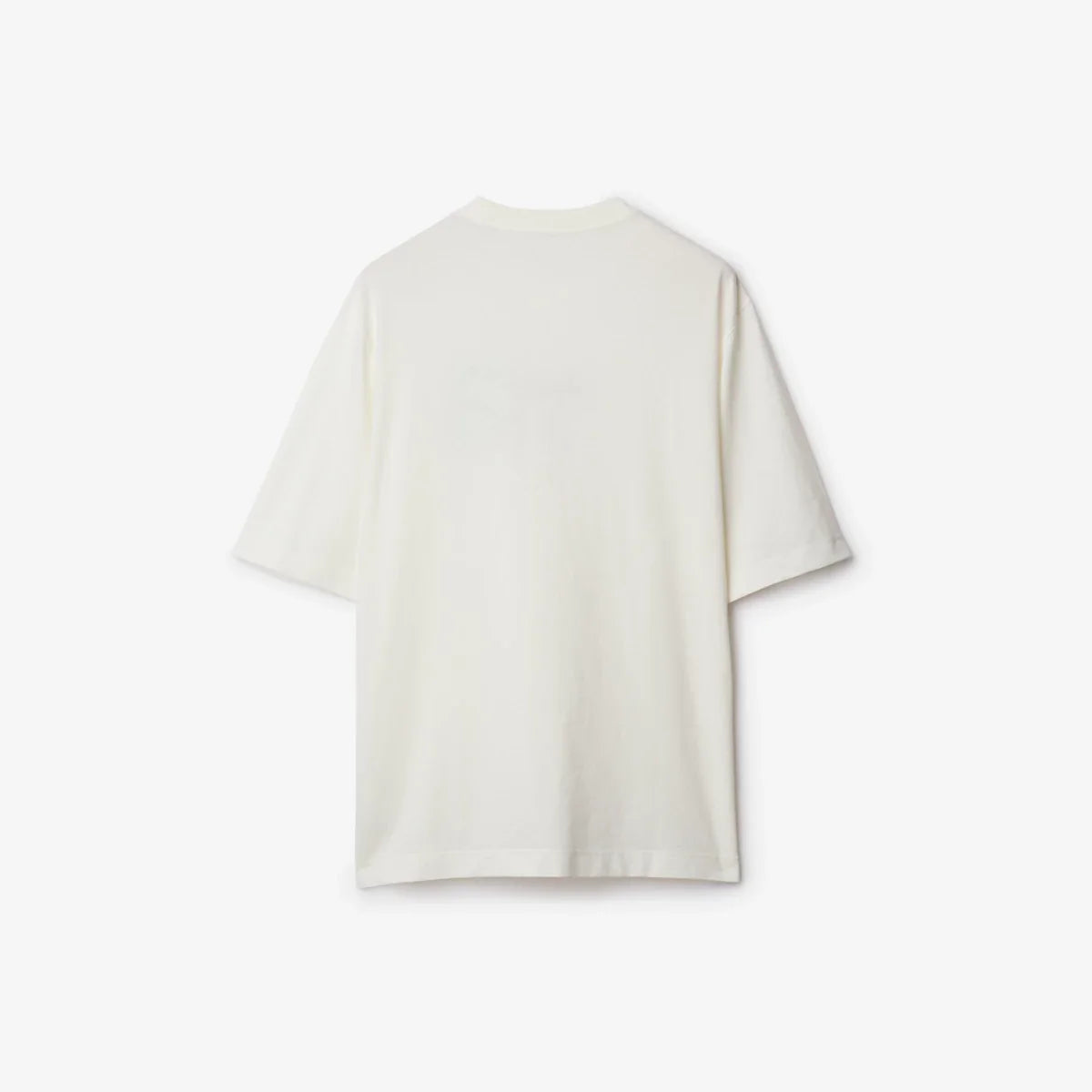 Tricou alb din bumbac cu broderie logo Rose