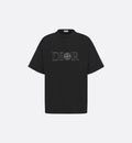 Tricou negru supradimensionat