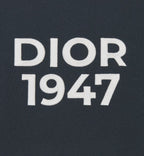 Tricou din jerseu de bumbac bleumarin, croială lejeră, 1947