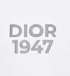 Tricou din jerseu de bumbac alb, model Relaxed Fit, 1947