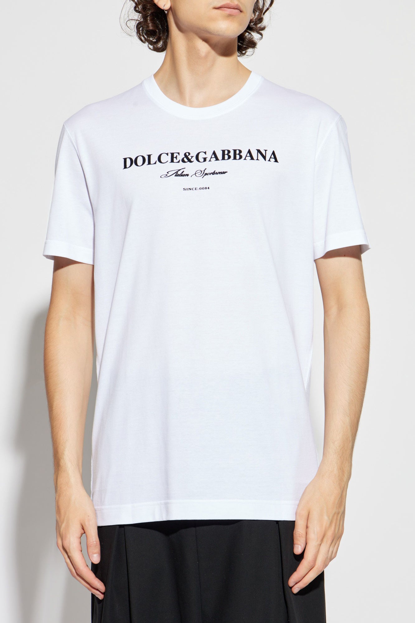 Tricou alb Italian Sportswear