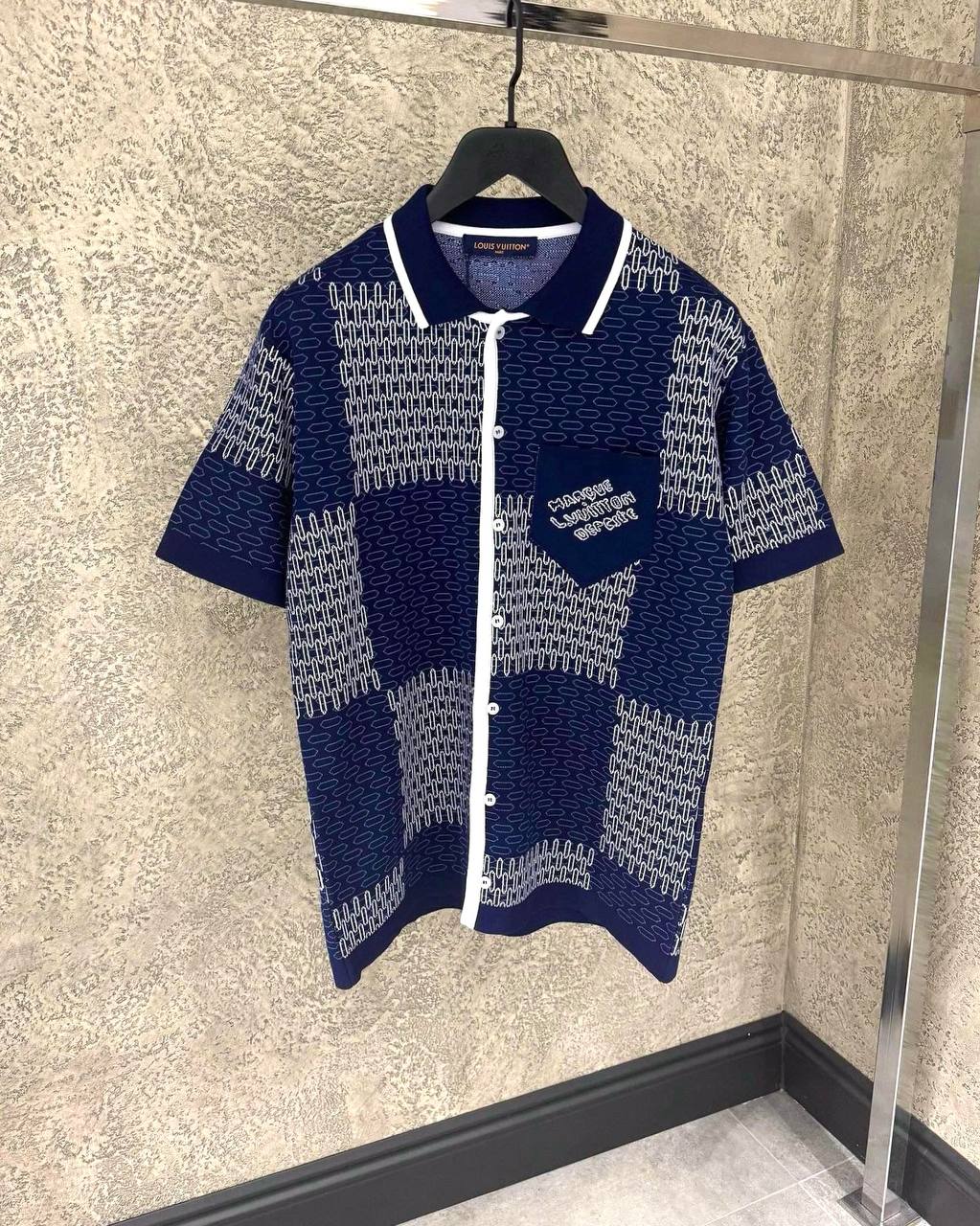 Set din jerseu de bumbac Damier Jacquard