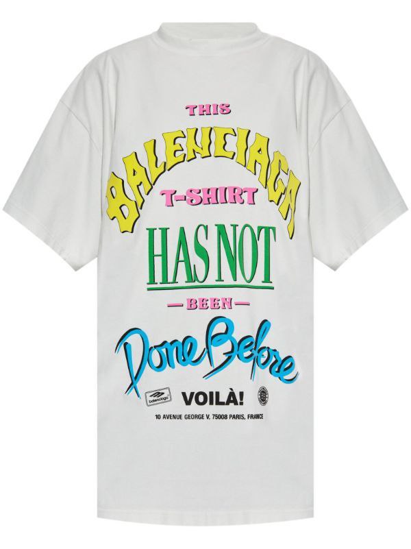 Tricou alb bărbați, supradimensionat, model Not Been Done