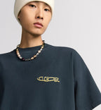 Tricou supradimensionat Lewis Hamilton bleumarin