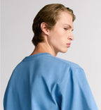 Tricou albastru CD ICON cu croială relaxată