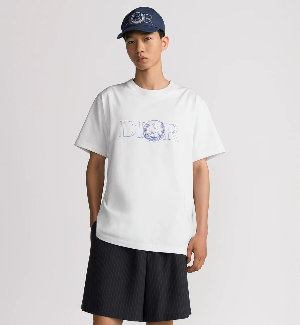 Tricou alb brodat Hylton Nel