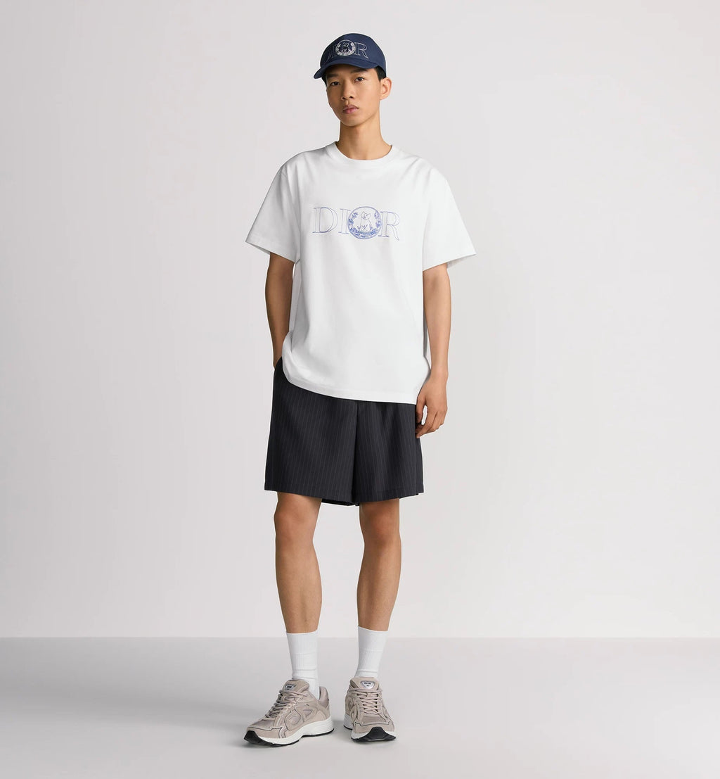 Tricou alb brodat Hylton Nel