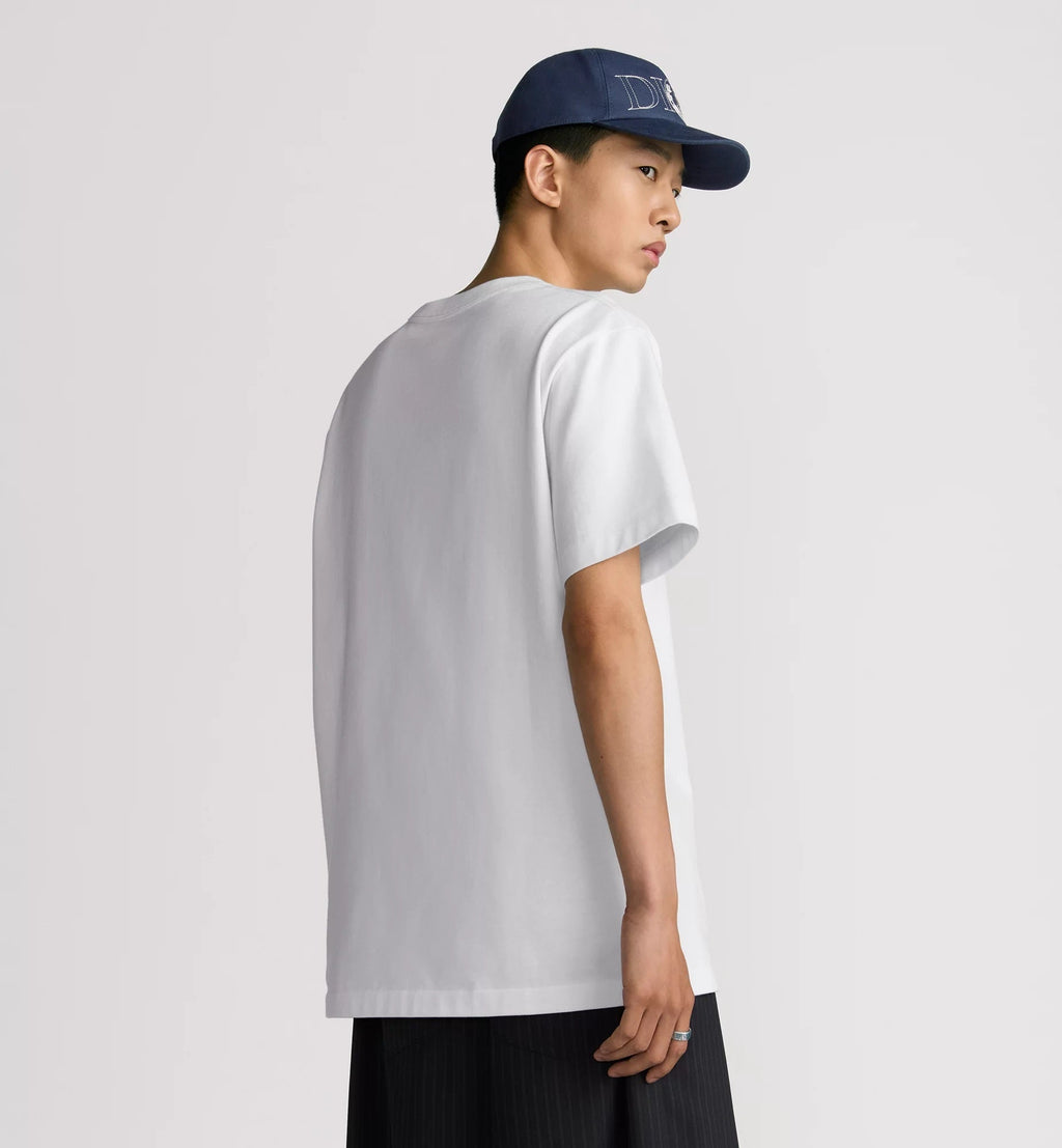 Tricou alb brodat Hylton Nel