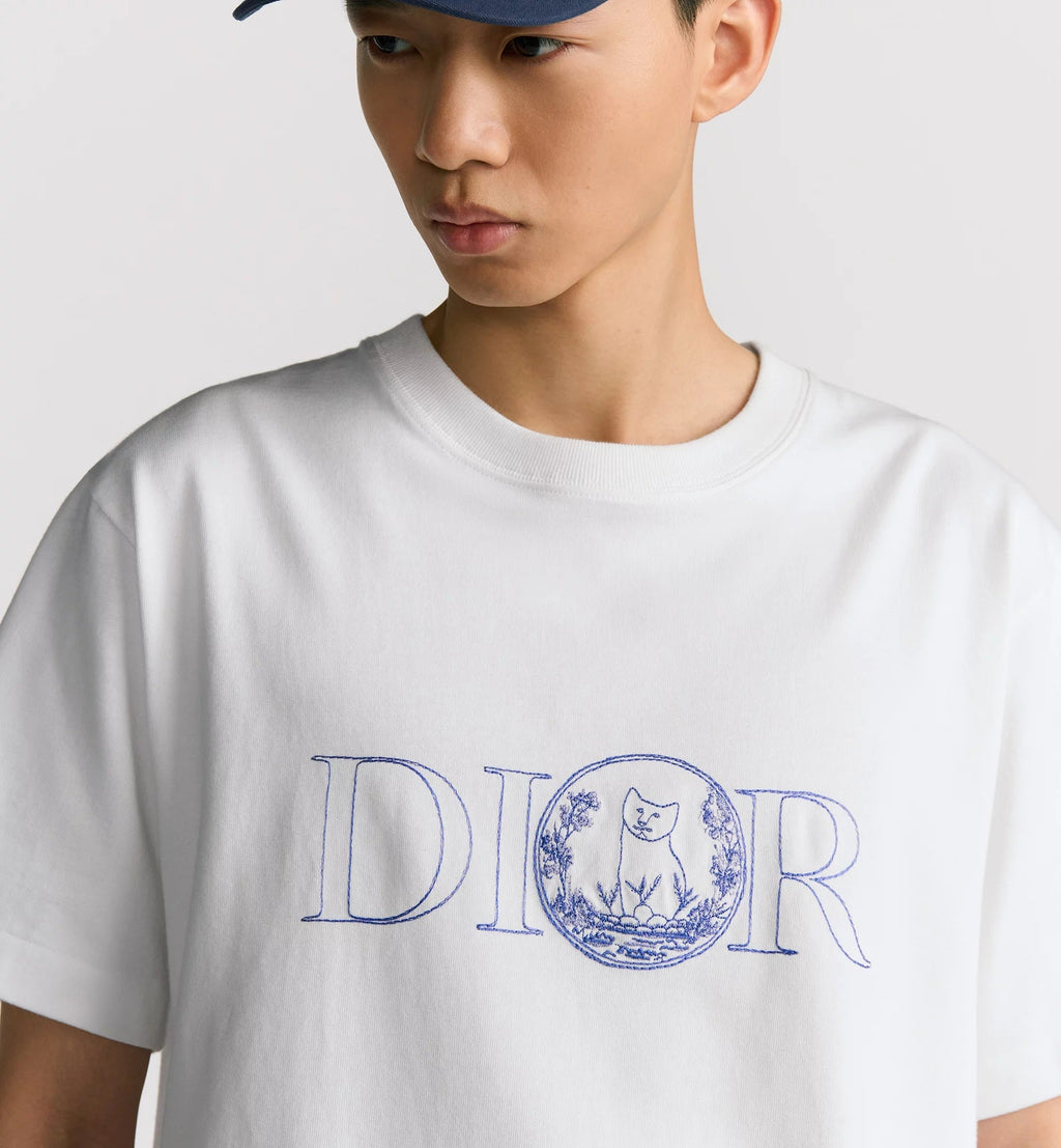 Tricou alb brodat Hylton Nel