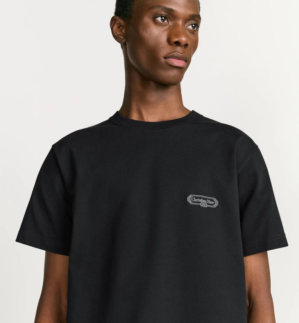 Tricou negru CD Box Relaxed Fit