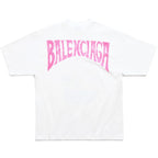 Tricou alb cu logo Paris Tropical