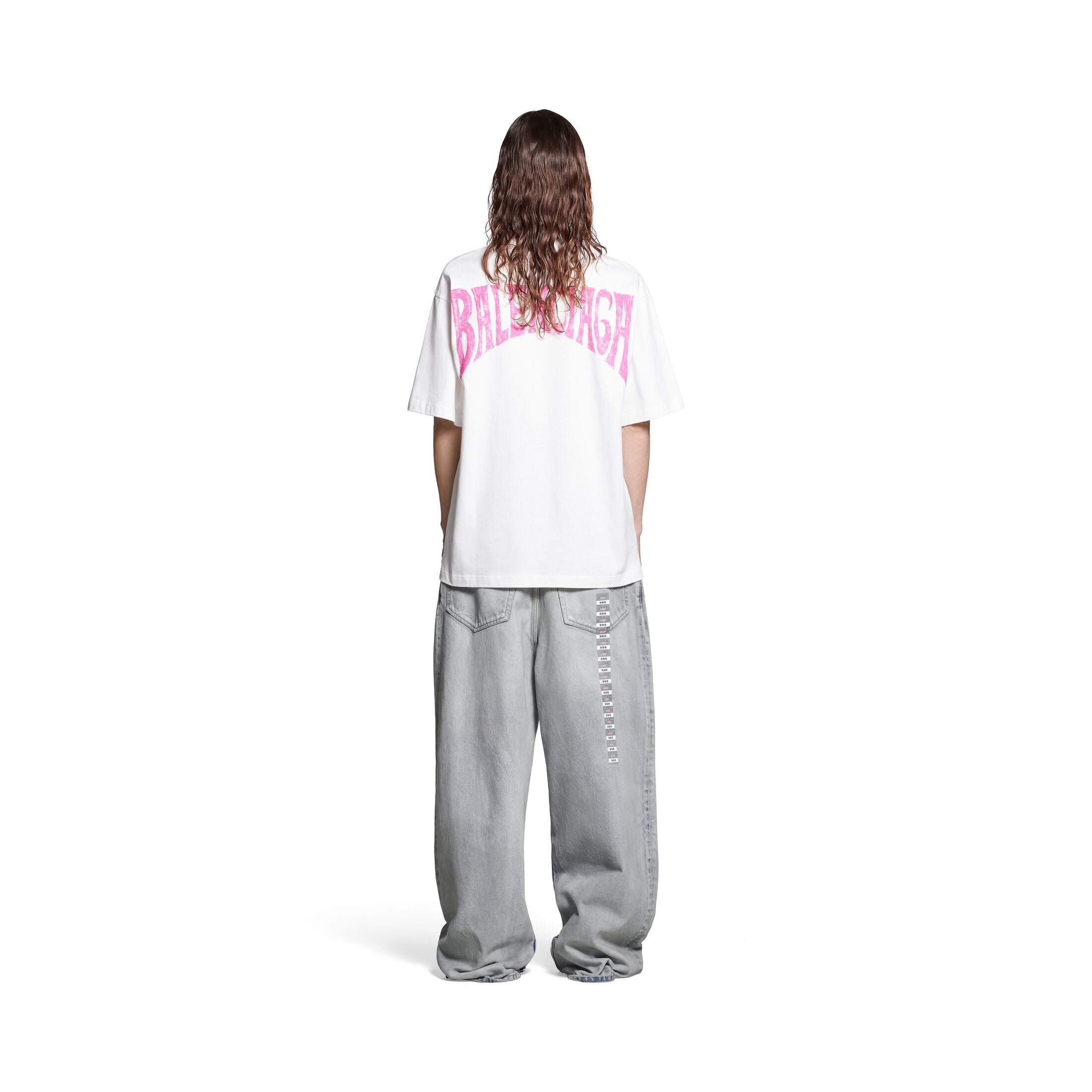 Tricou alb cu logo Paris Tropical