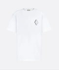 CD Diamond Relaxed Fit White T-shirt - Exclusive Wear