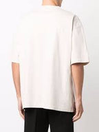 Tricou Retail Therapy cu imprimeu logo, alb