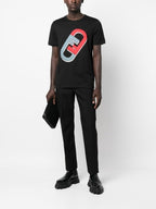 Tricou O'Lock cu guler rotund