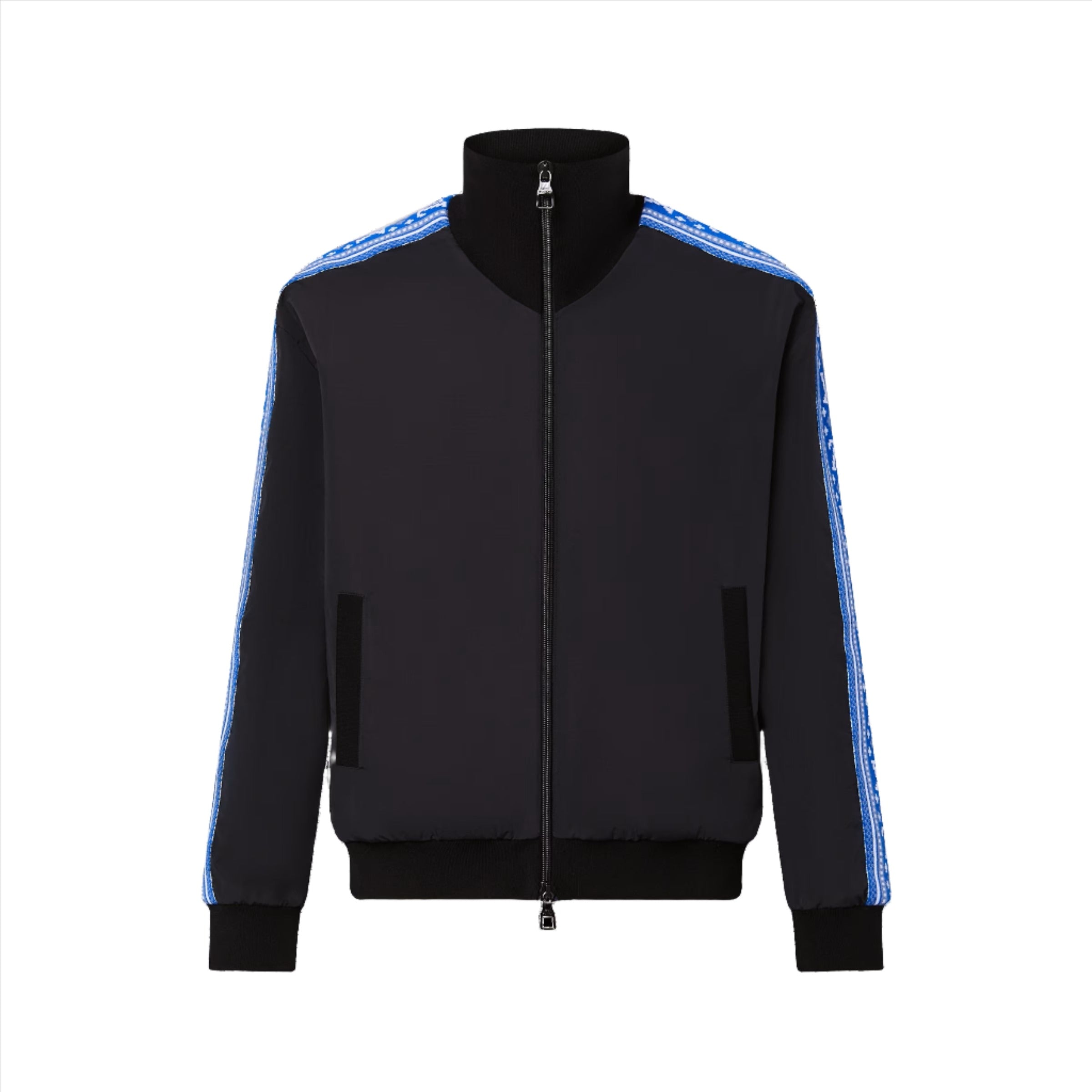 Fair Isle Stripes Nylon Tracksuit