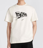 TRICOU ALB DIN JERSE DIN BUMBAC SLUB