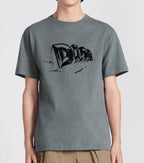 TRICOU DIN JERSE DIN BUMBAC SLUB GRI