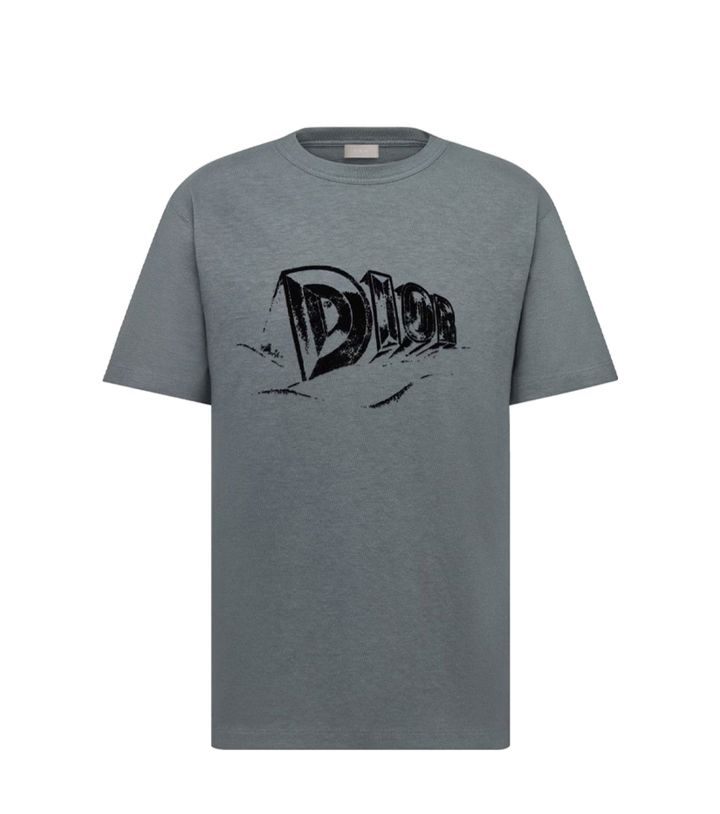 TRICOU DIN JERSE DIN BUMBAC SLUB GRI